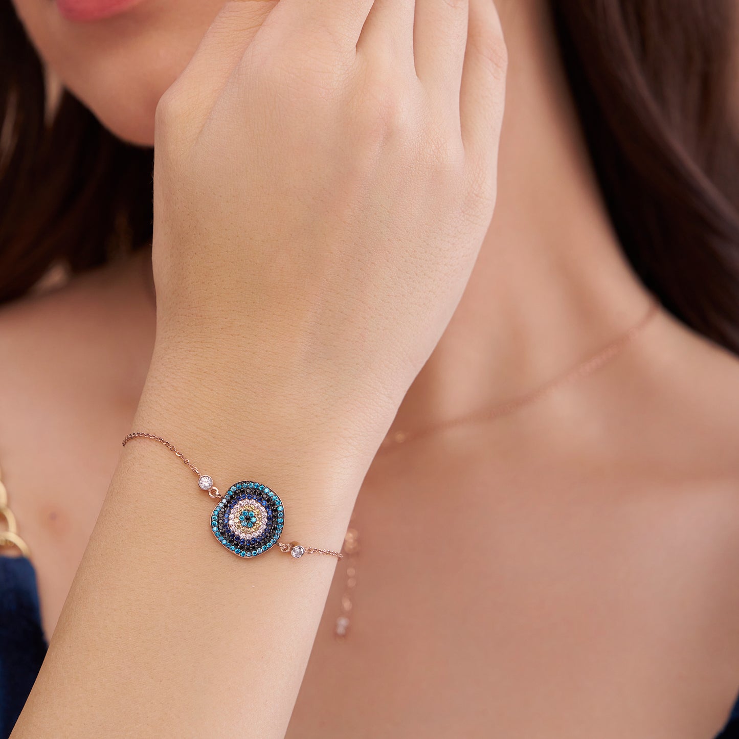 Evil Eye Charm Bracelet - KYMEE