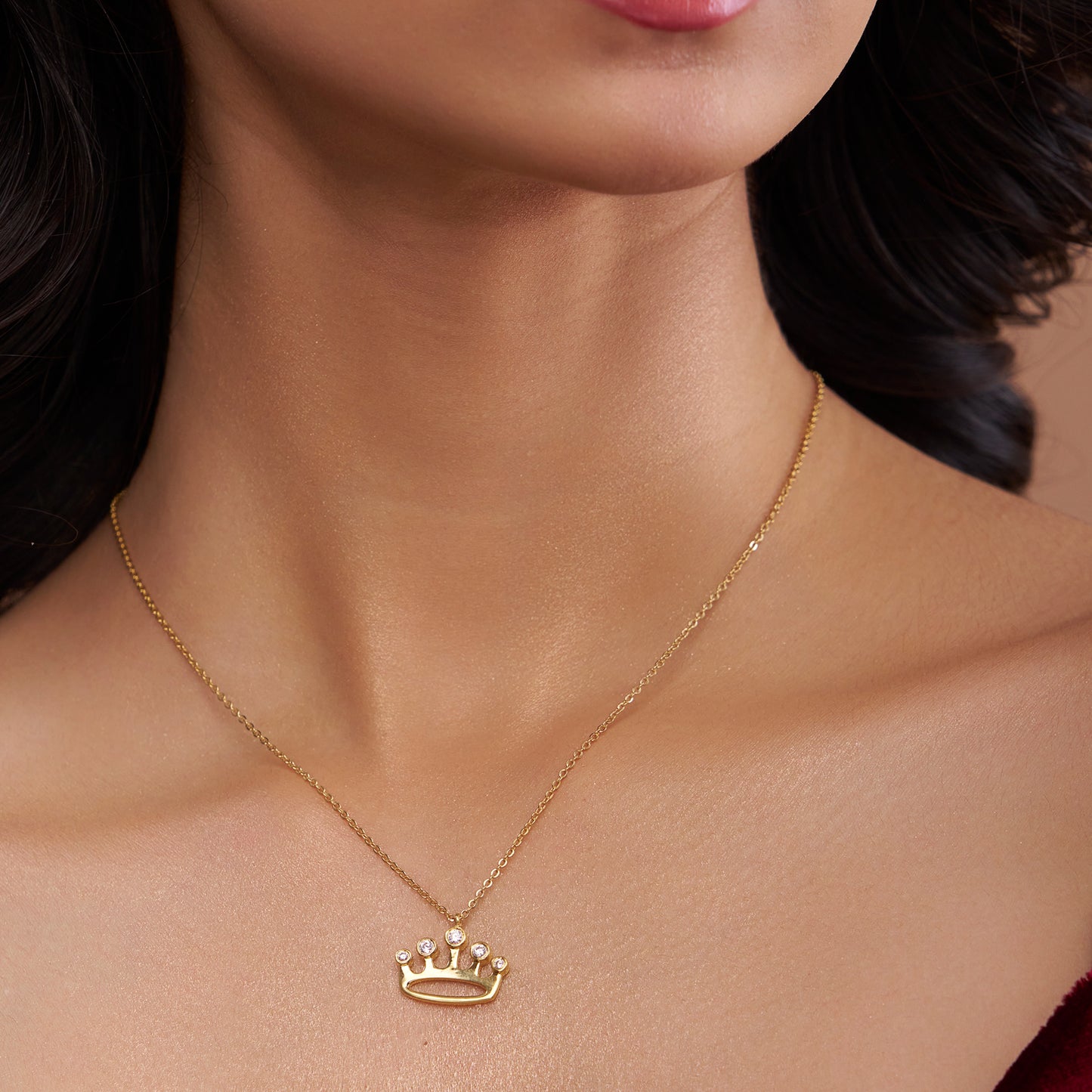 Queen Crown Logo Neckalce - KYMEE