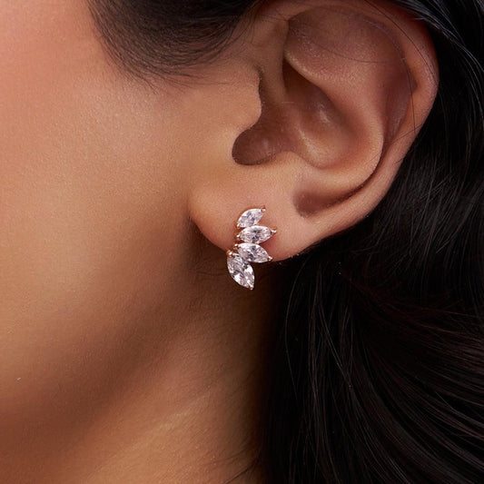 Marquise-Cut sophisticated Earring - KYMEE