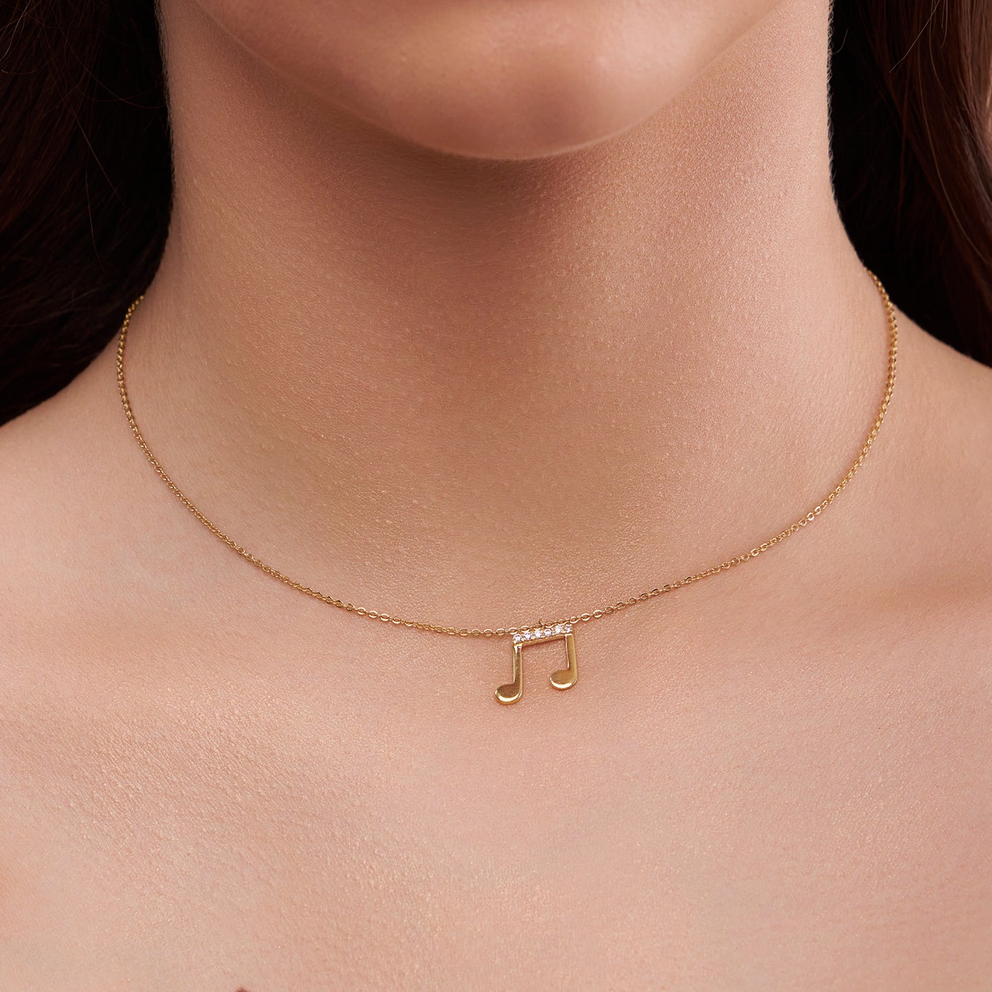 Music Charm Necklace