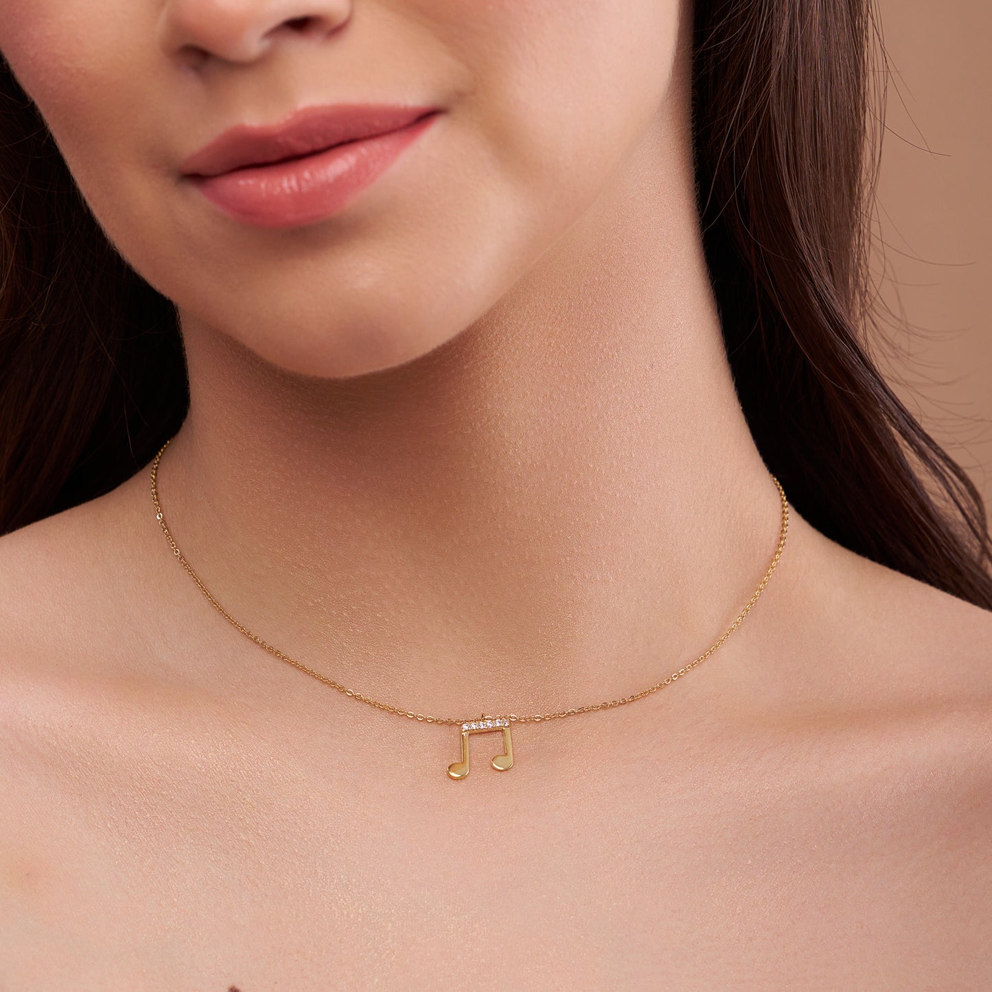 Music Charm Necklace
