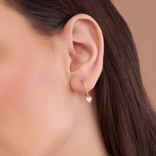 Majestic Heart Shaped Dangles - KYMEE