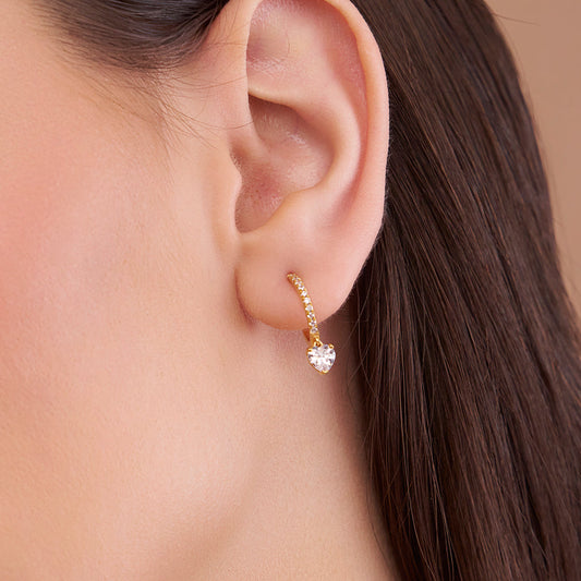 Majestic Heart Shaped Dangles - KYMEE