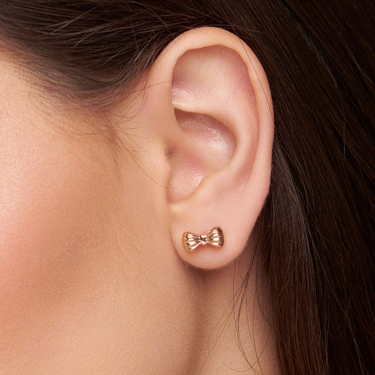 Chic Bow Tie Design Stud - KYMEE