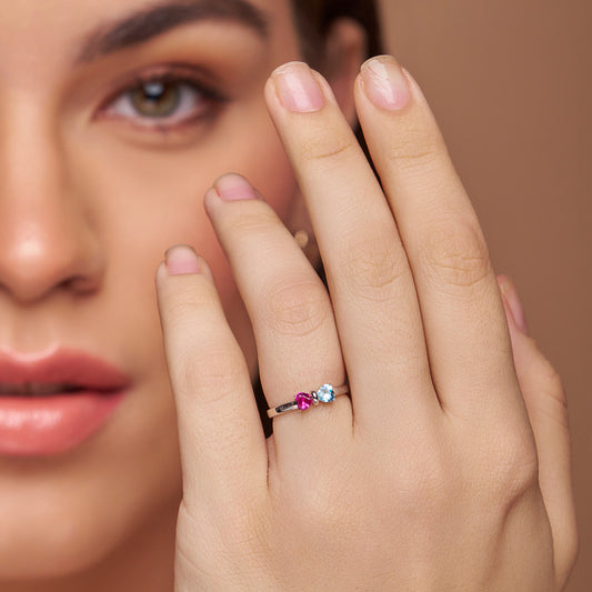 Infinity Bond Custom Name Ring - KYMEE