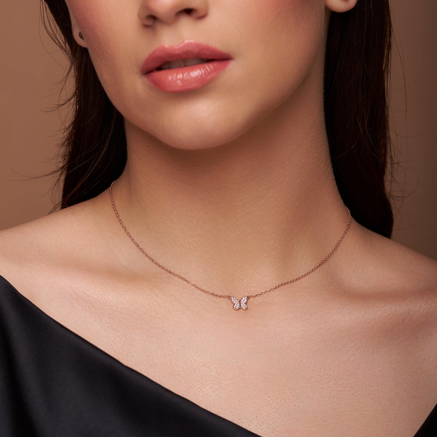 Dazzling Butterfly Necklace - KYMEE