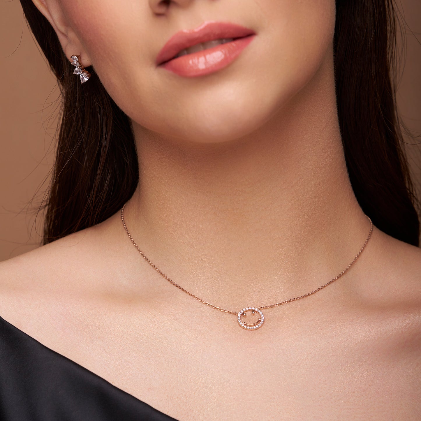 Beautiful Smiley Necklace - KYMEE