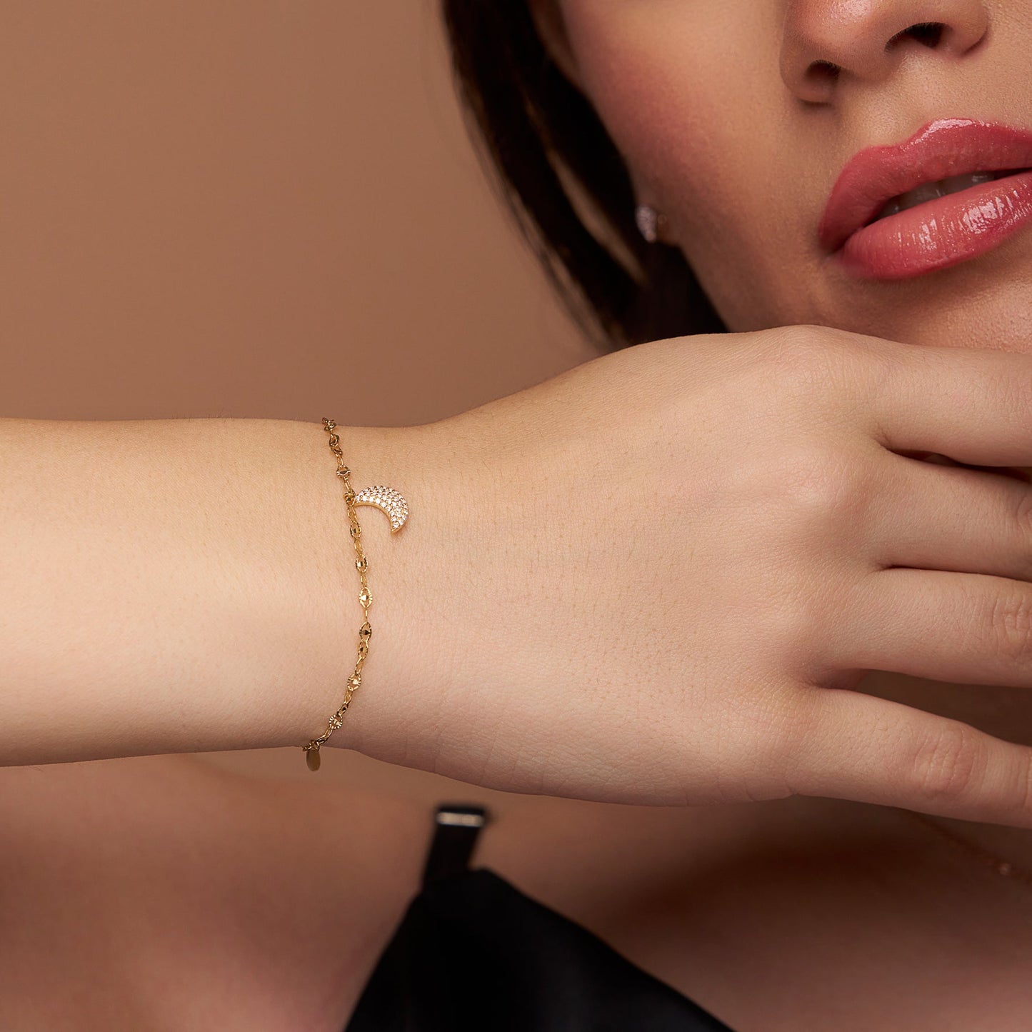 Moon Fancy Charm Bracelet