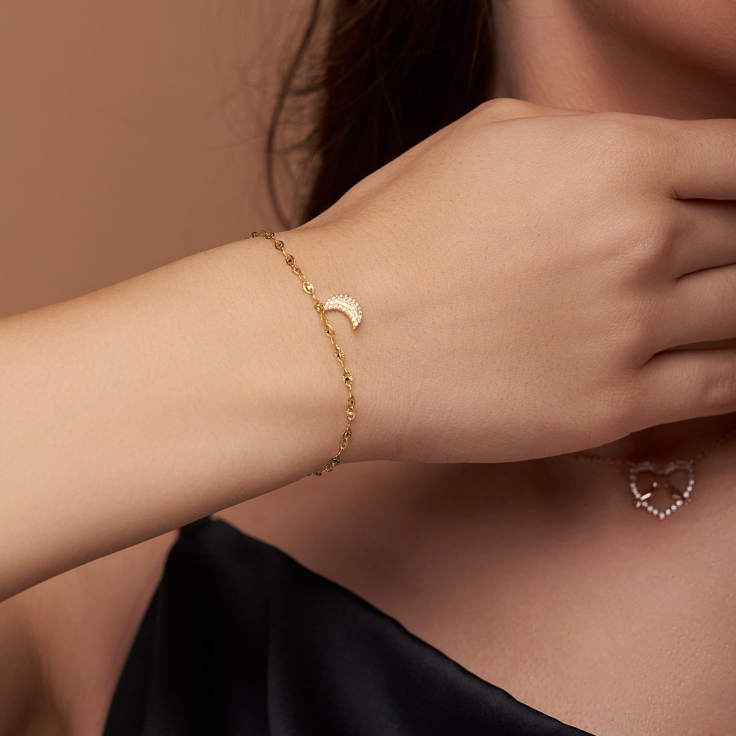 Moon Fancy Charm Bracelet - KYMEE