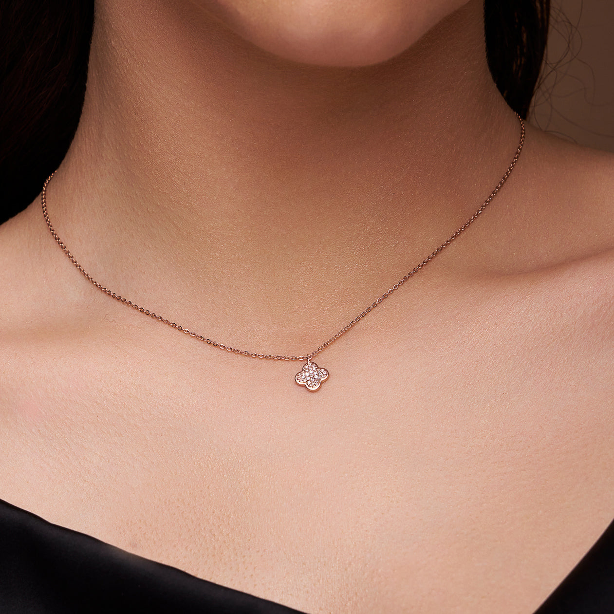 Clover Charm Necklace