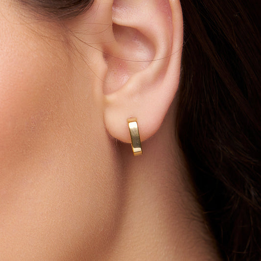 Elegant Rectangular Hoop - KYMEE