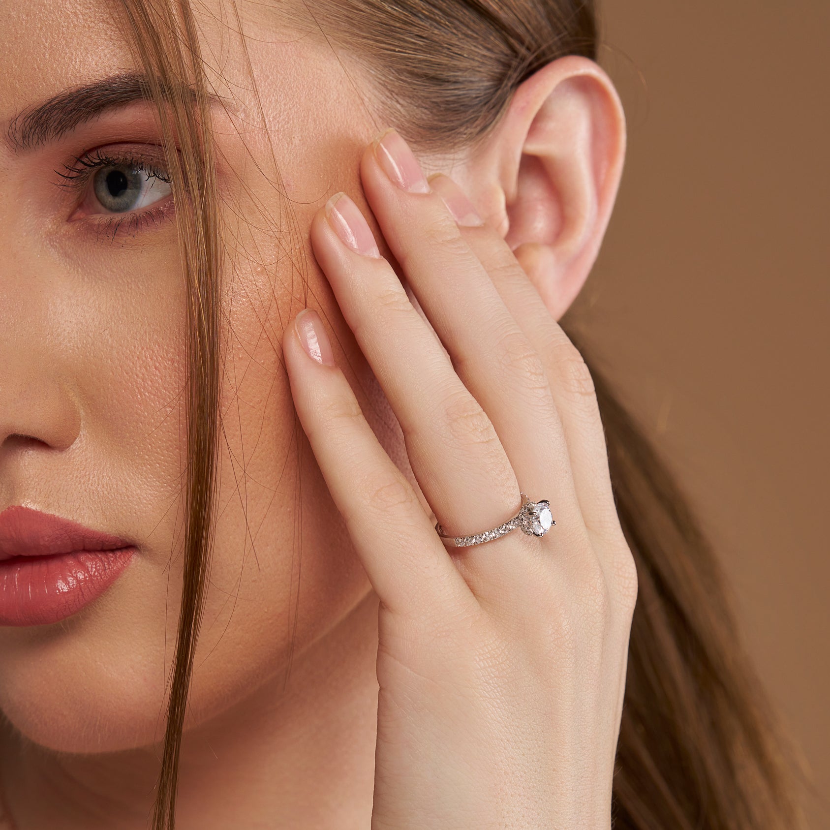 Timeless Round Diamond Solitaire Ring - KYMEE
