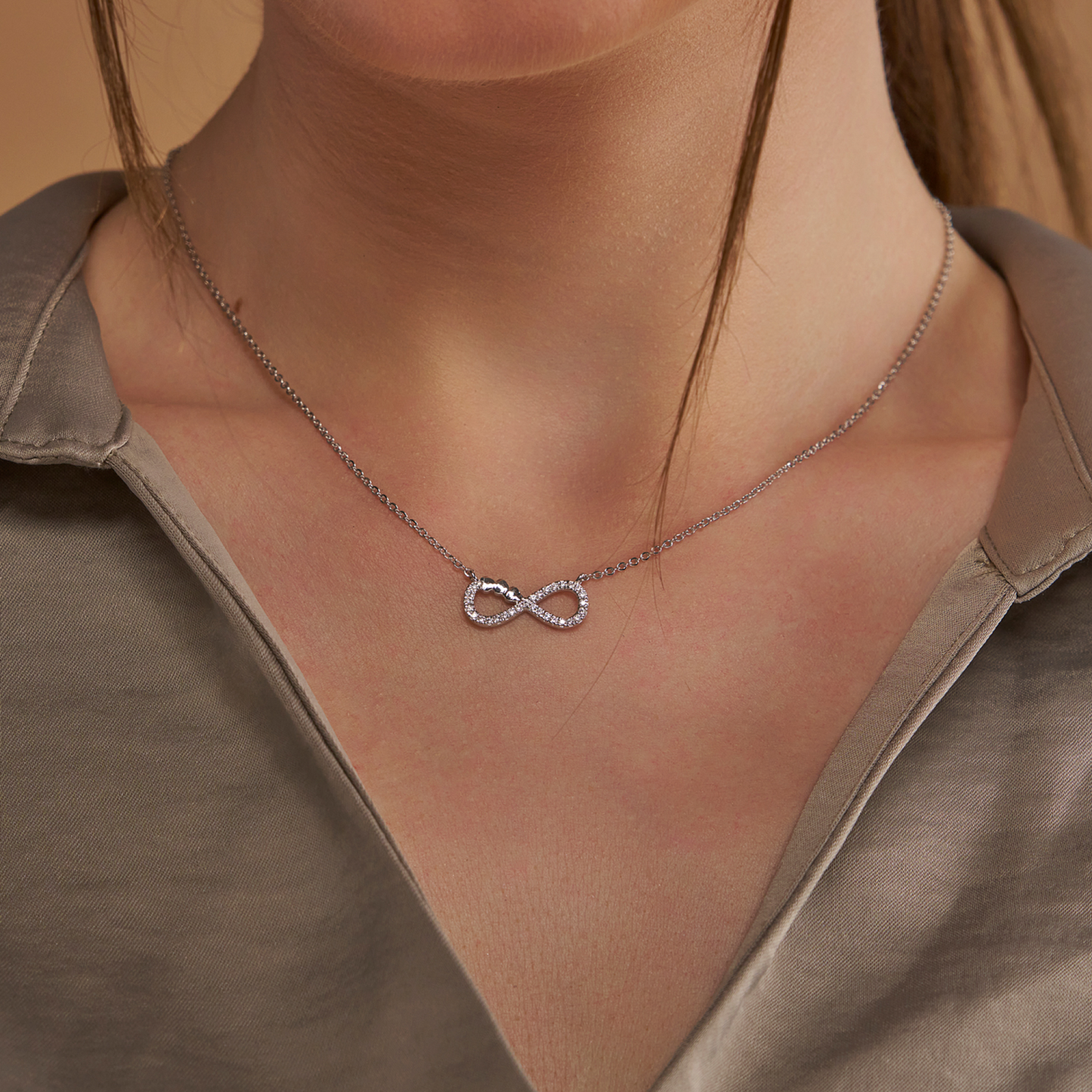 Infinity Heart Necklace - KYMEE