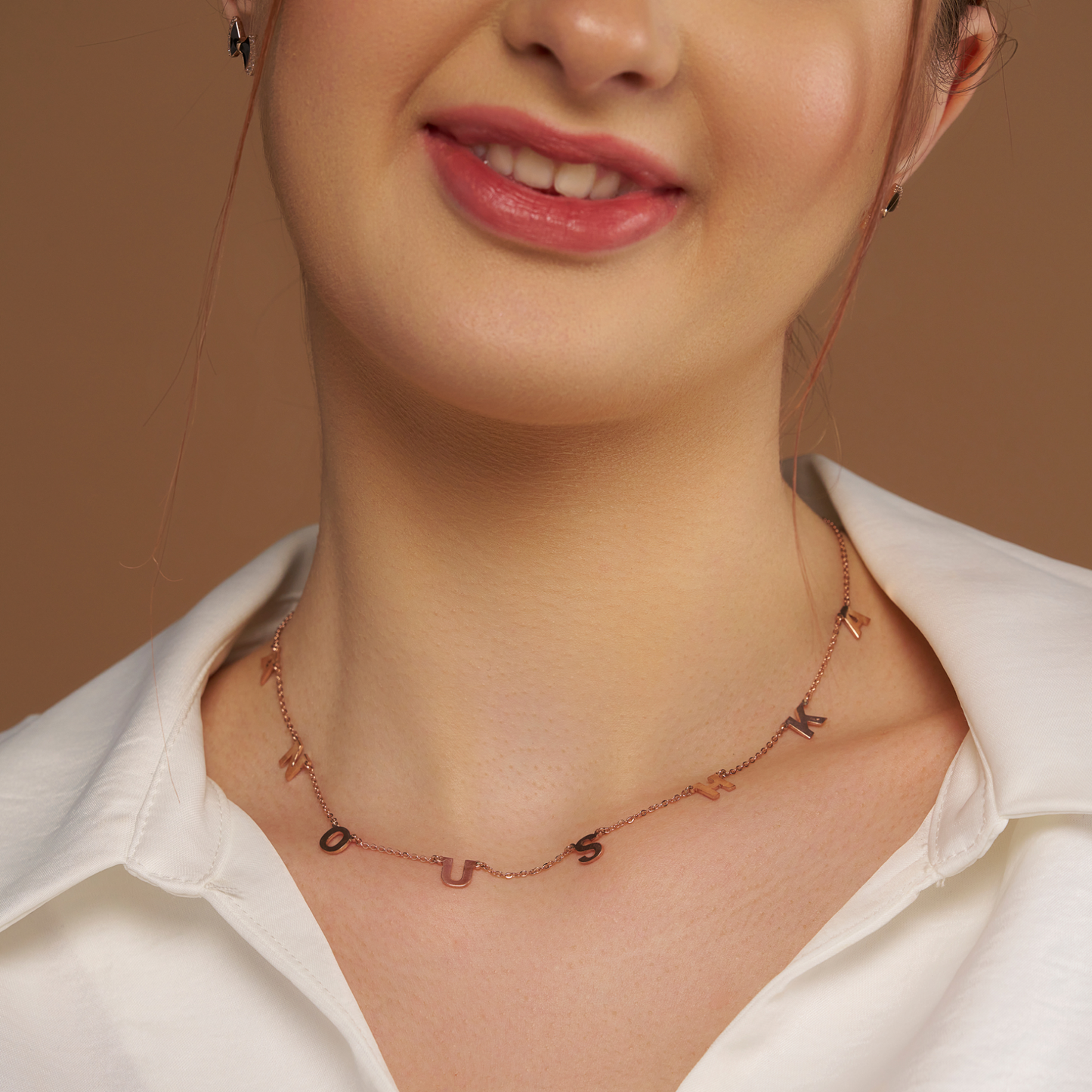 Minimalist Silver Name Necklace - KYMEE