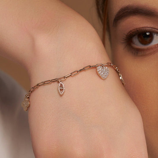 Assorted Shapes Fancy Bracelet - KYMEE