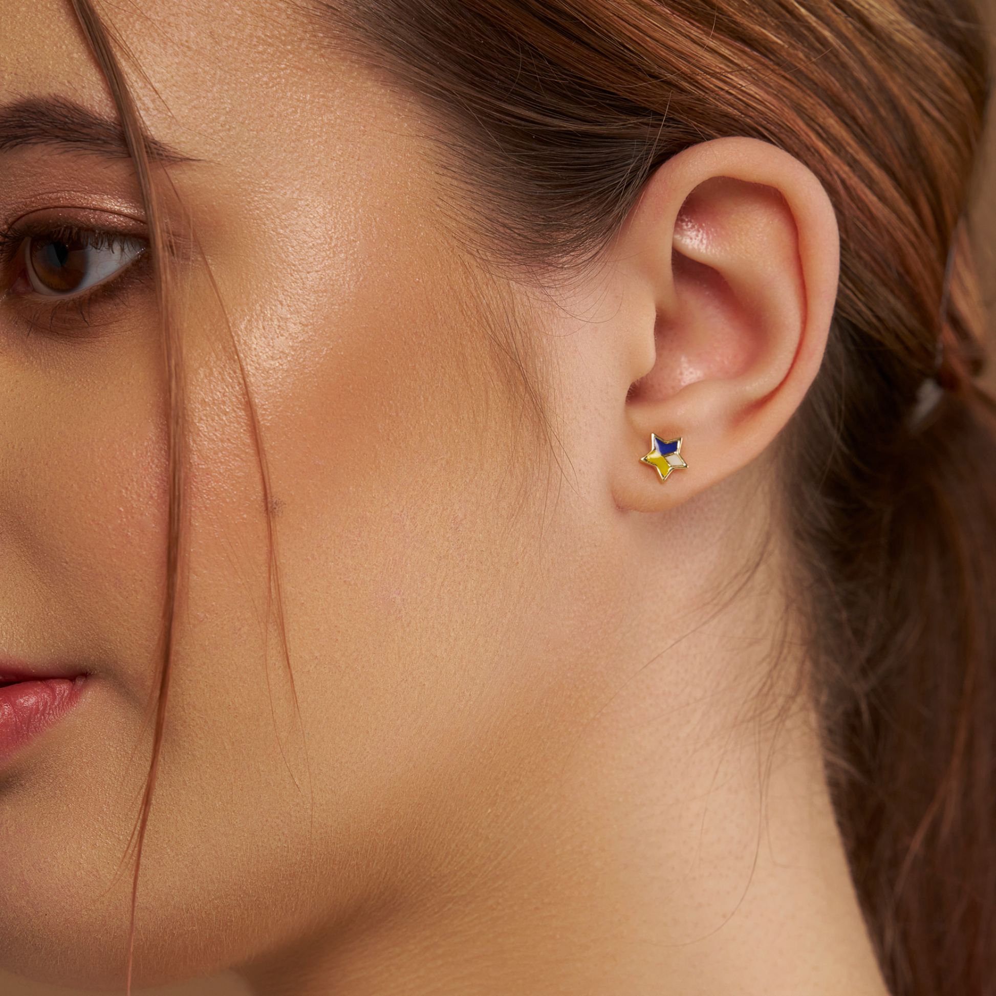 Starlight Symphony Silver Stud - KYMEE