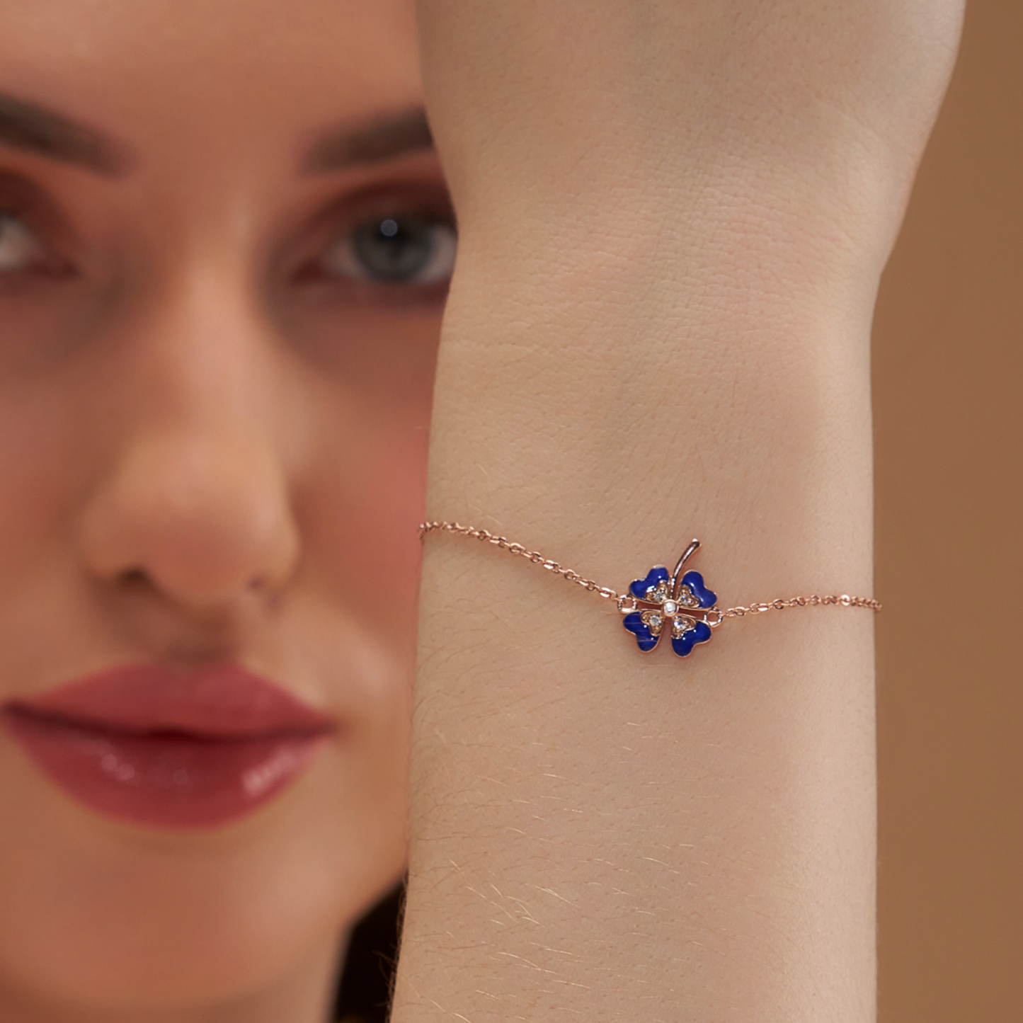 Lucky Clover Charm Bracelet