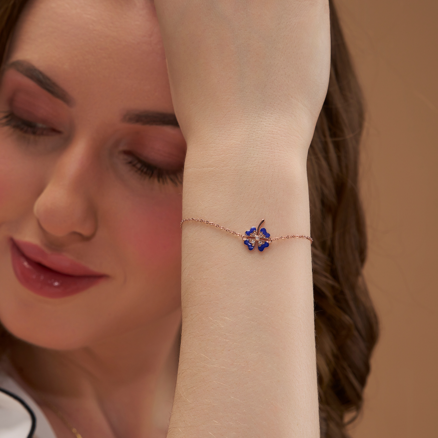 Lucky Clover Charm Bracelet