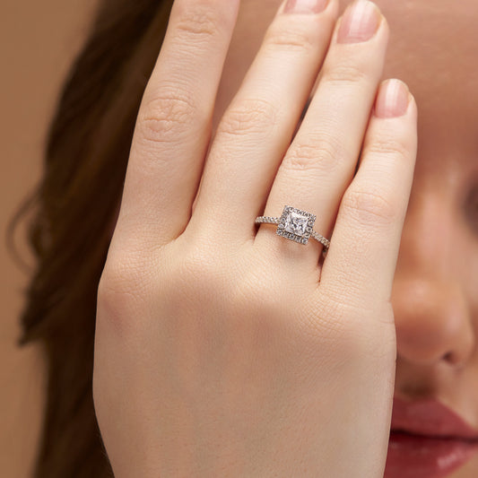 Fancy Princess Diamond Ring - KYMEE