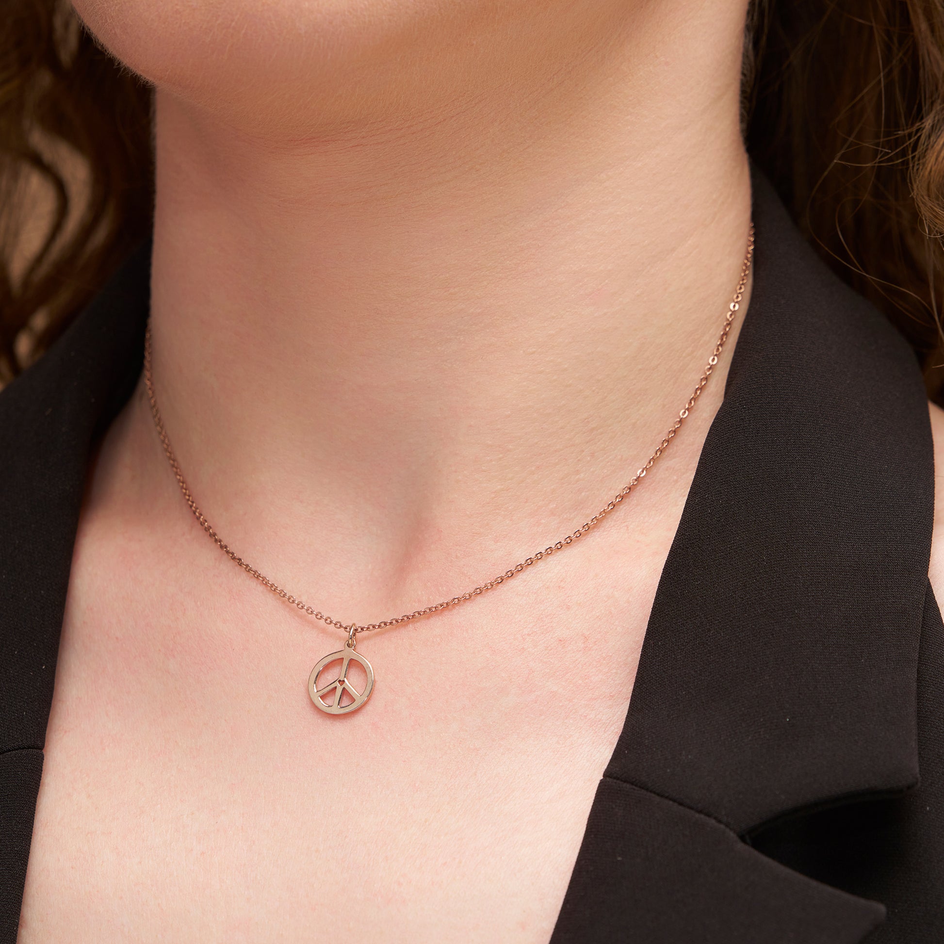 Harmony Peace Symbol Necklace - KYMEE