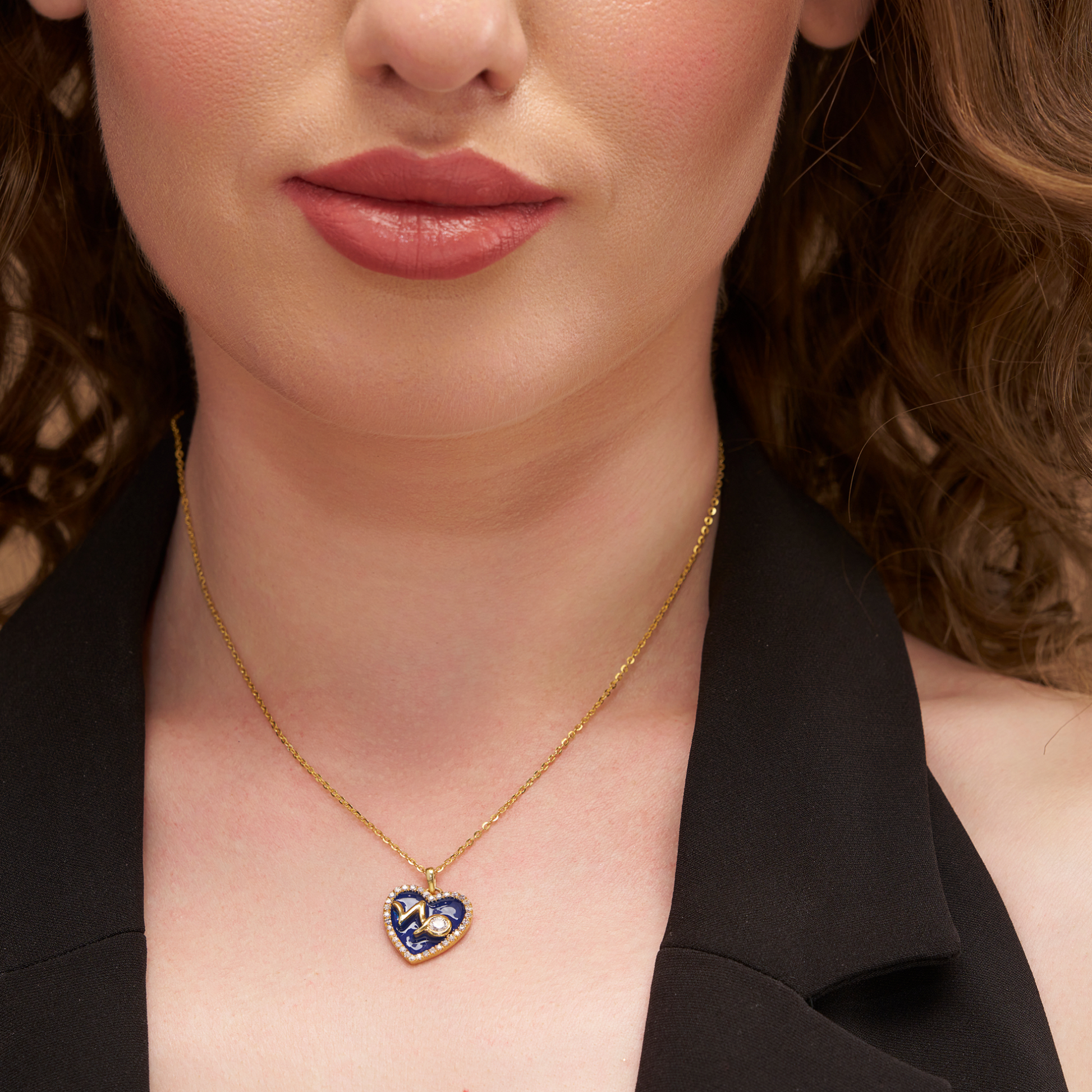 Wave Heart Necklace - KYMEE