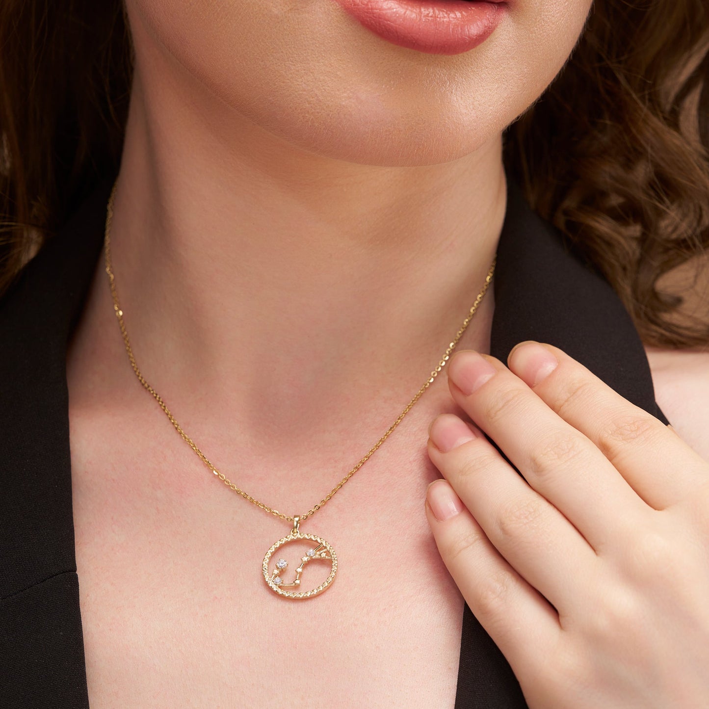 Zodiac Constellation Pendant