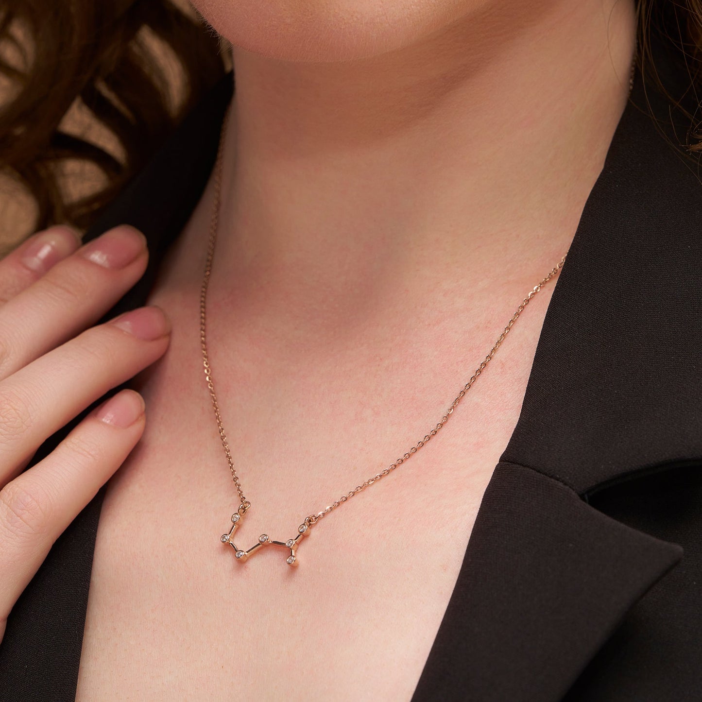 Stylish Virgo Constellation Necklace