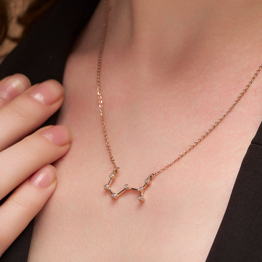 Stylish Virgo Constellation Necklace - KYMEE