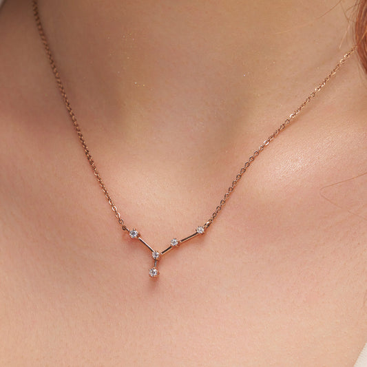 Zodiac Silver Charm Pendant - KYMEE