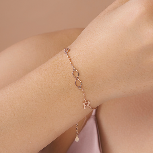 Infinity Love Personalized Bracelet - KYMEE