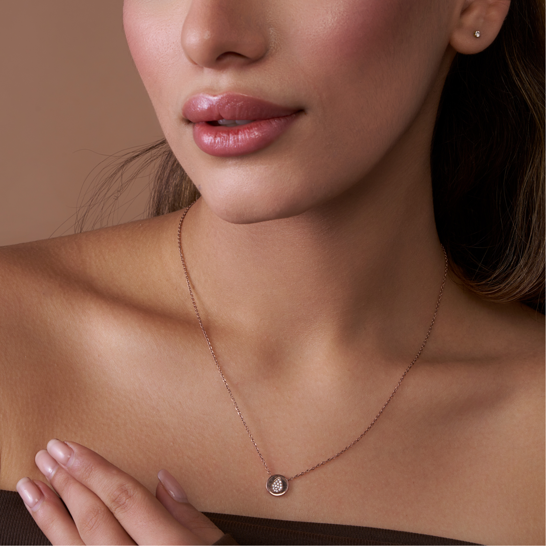 Teardrop Pendant Necklace - KYMEE