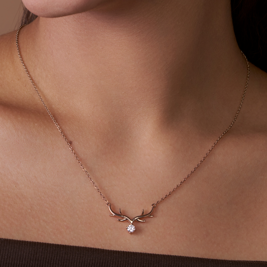 Minimalist Antler Necklace - KYMEE