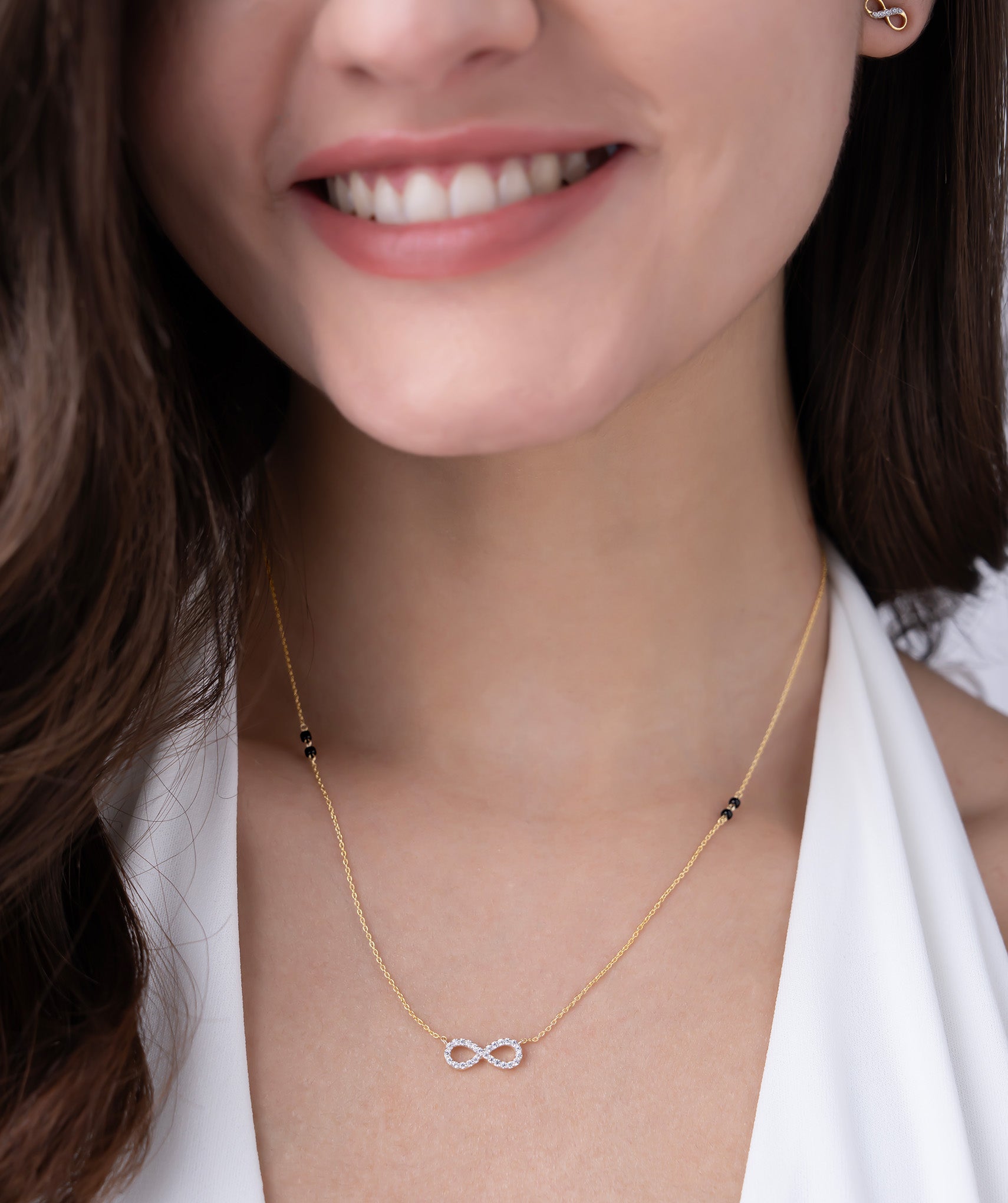 Infinity Spark Diamond Mangalsutra