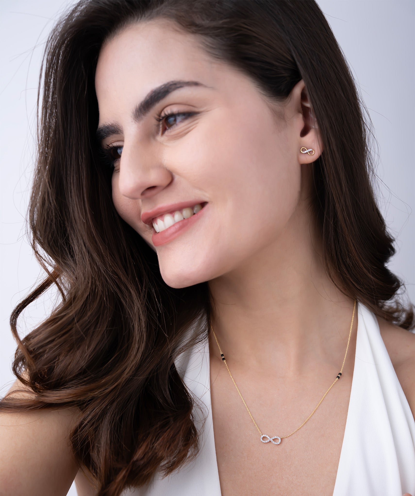 Infinity Spark Diamond Mangalsutra