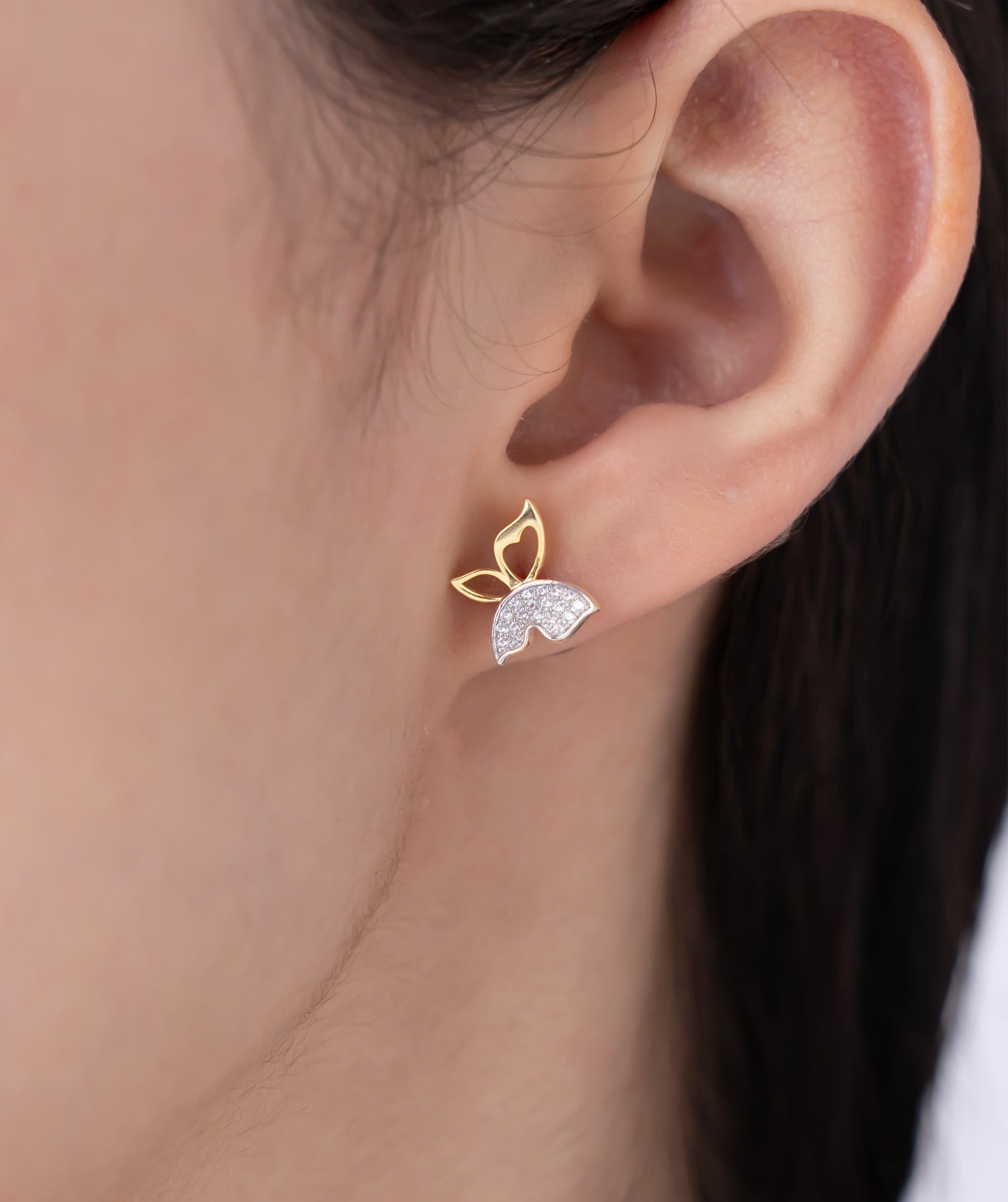 Twinkle Butterfly Studs