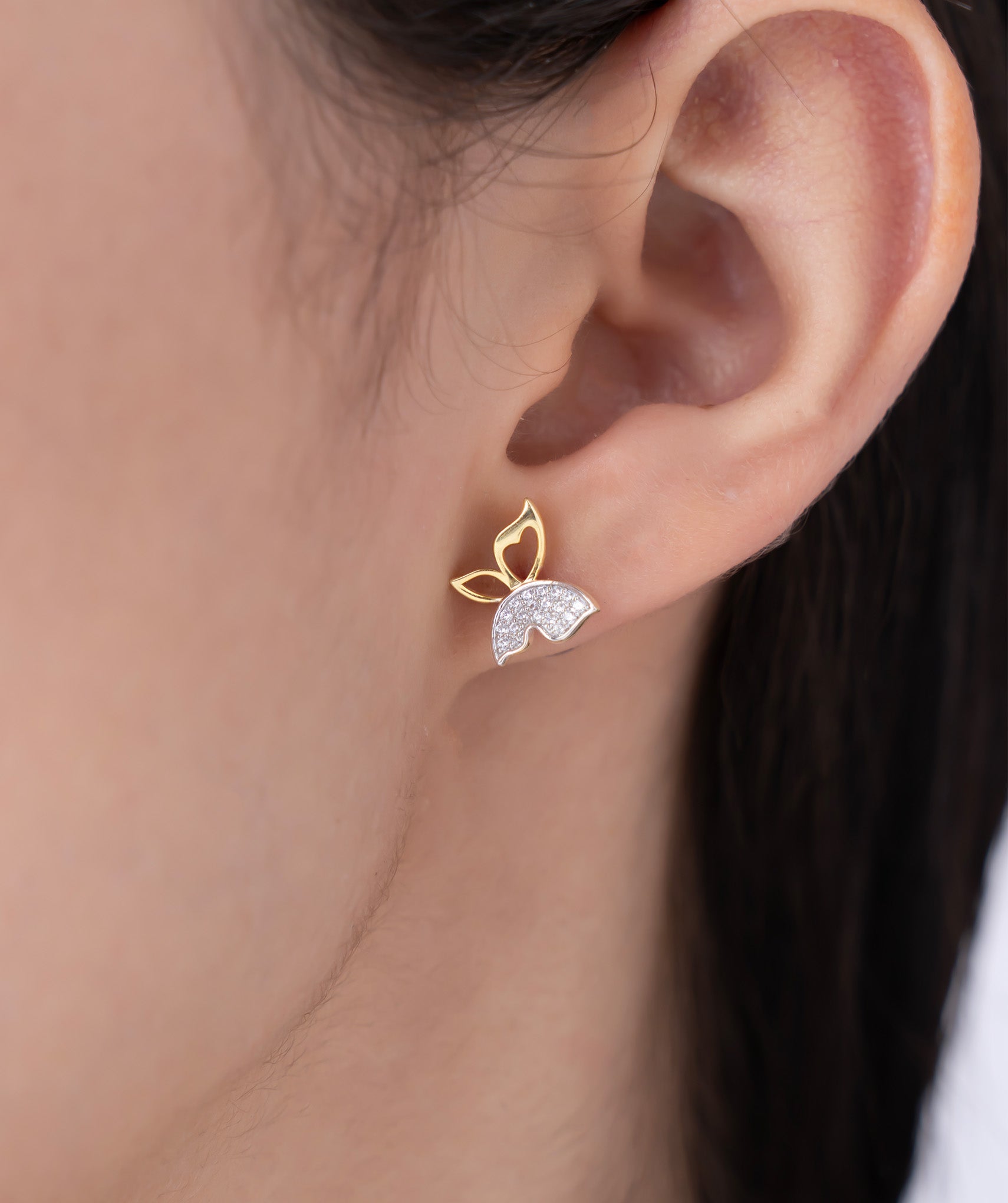 Twinkle Butterfly Studs