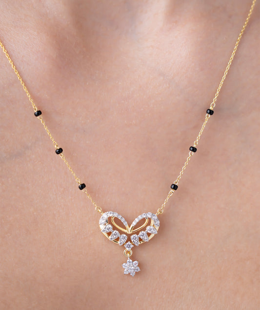 Celestial Heart Design Mangalsutra