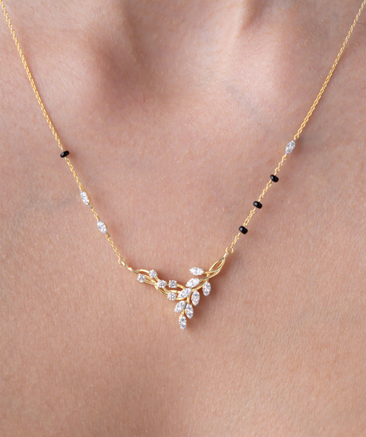 Floral-Inspired Grace Mangalsutra