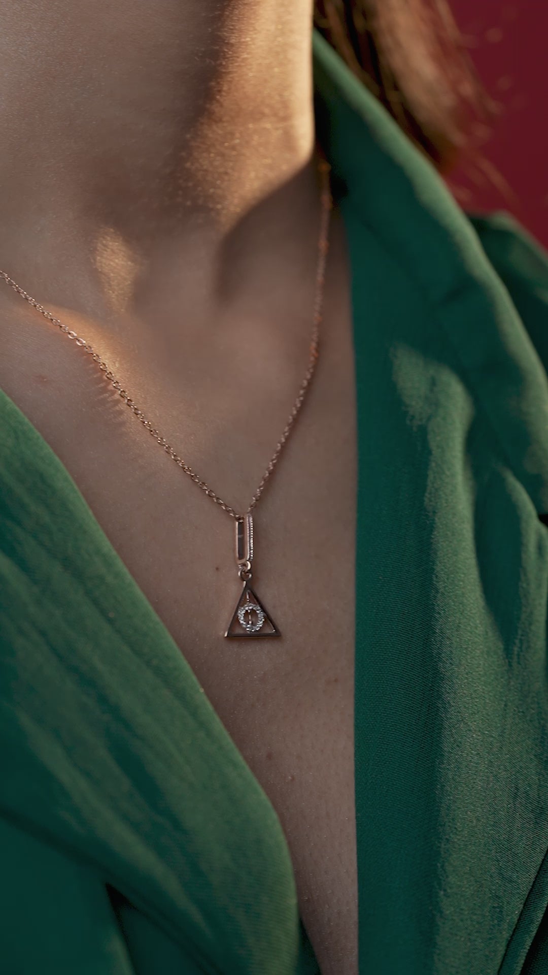 Trendy Triangle Style Necklace