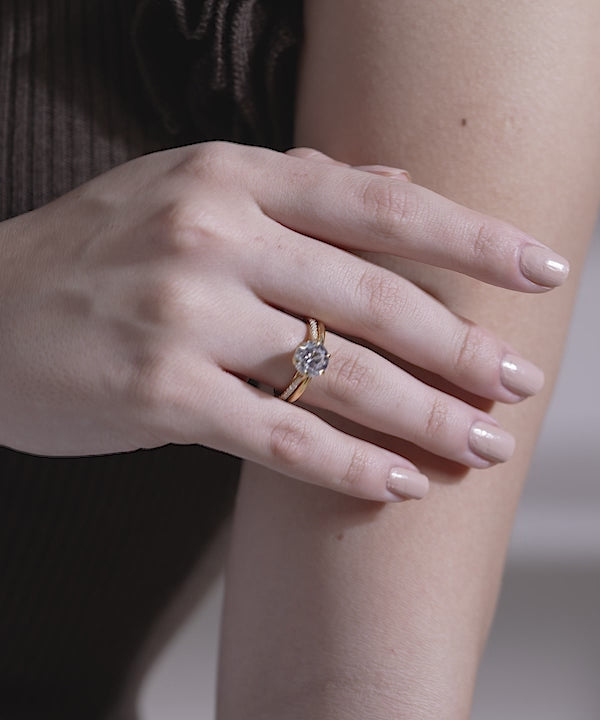 Round Harmony Ring Set