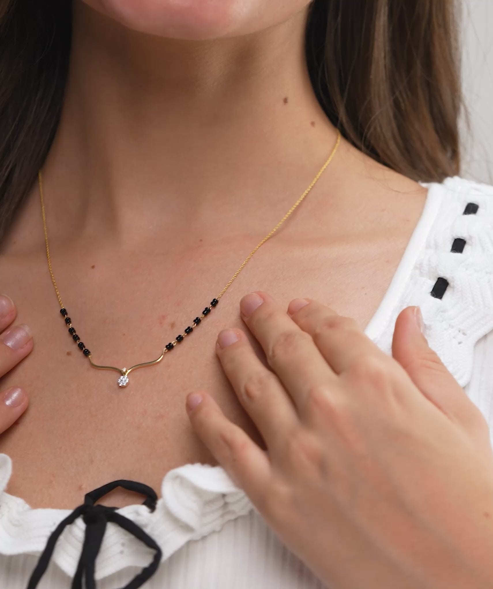Celestial Curve Mangalsutra