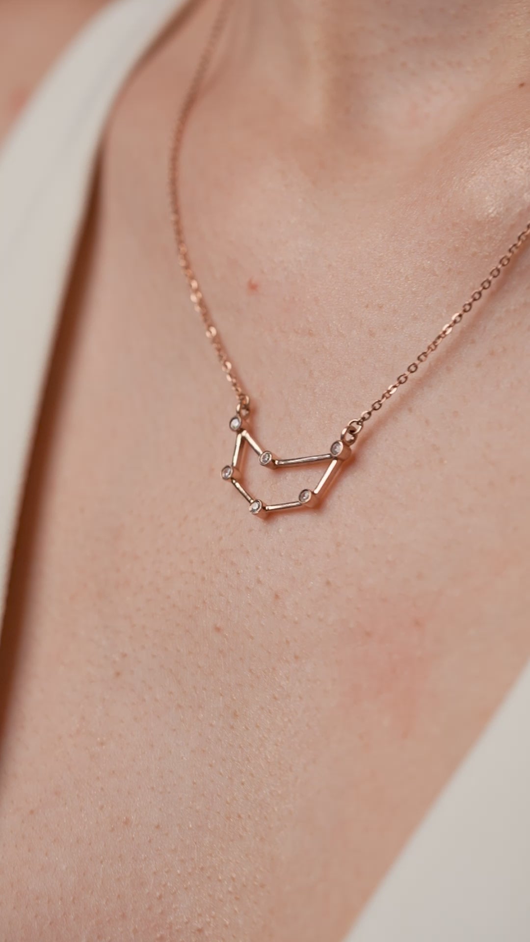 Stylish Zodiac Symbol Necklace