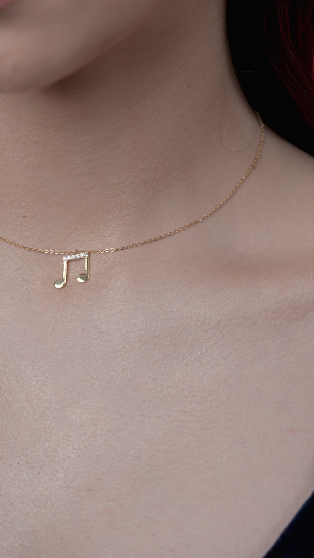 Music Charm Necklace