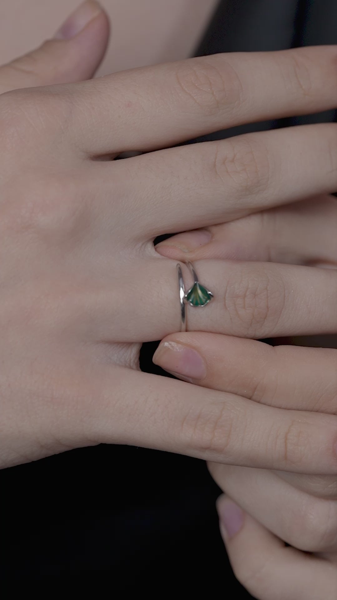 Enamel Unique Style Ring
