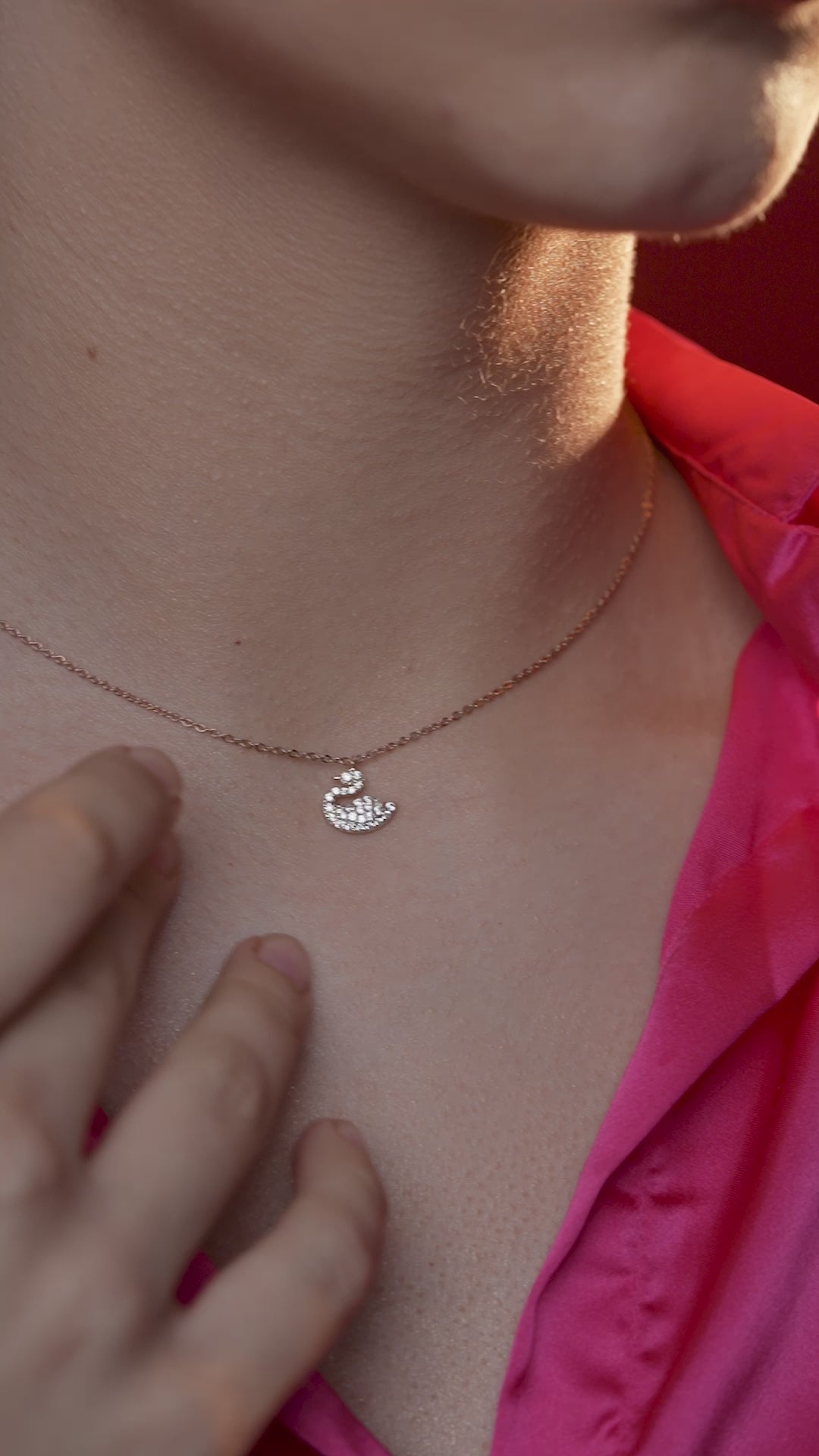 Dazzling Duck Style Necklace
