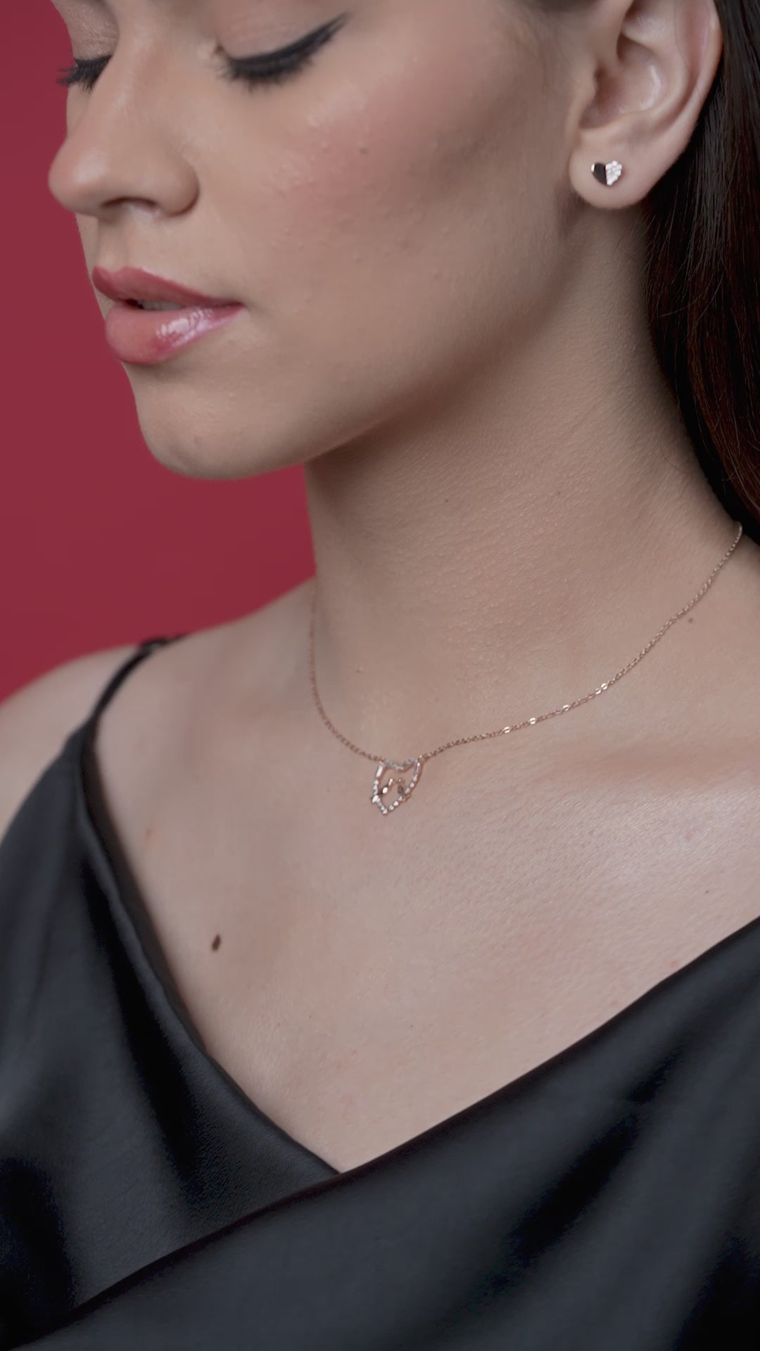 Heart Love Bird Necklace