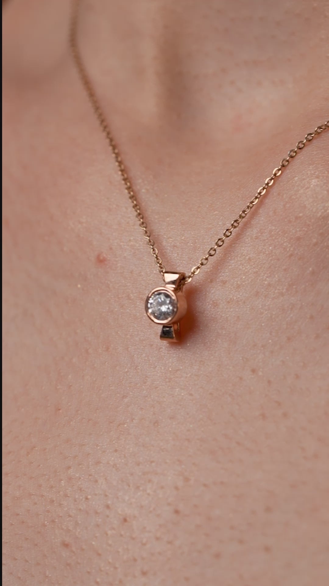Contemporary Diamond Necklace