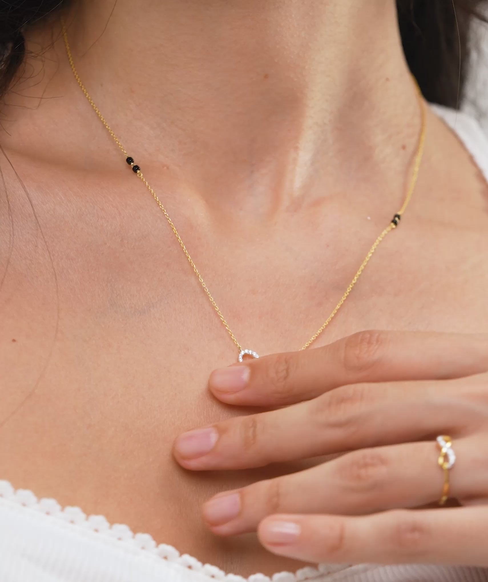Infinity Spark Diamond Mangalsutra