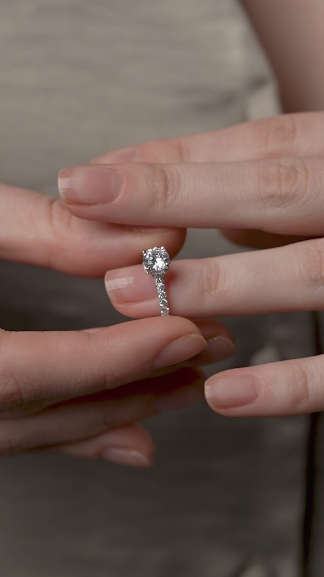 Timeless Round Diamond Solitaire Ring