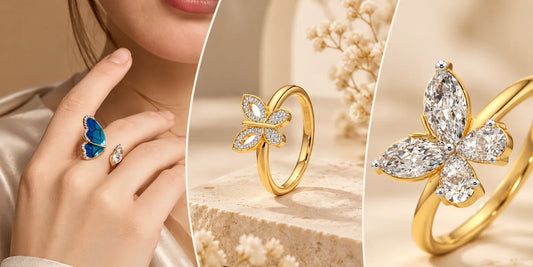 How to Wear a Butterfly Ring